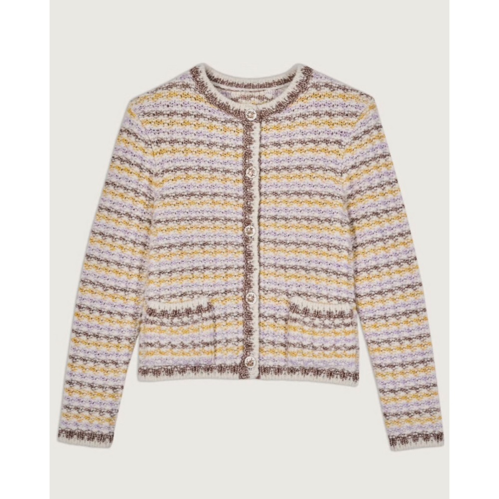 ba&sh Multicolor Striped Cardigan - Picture 5 of 12